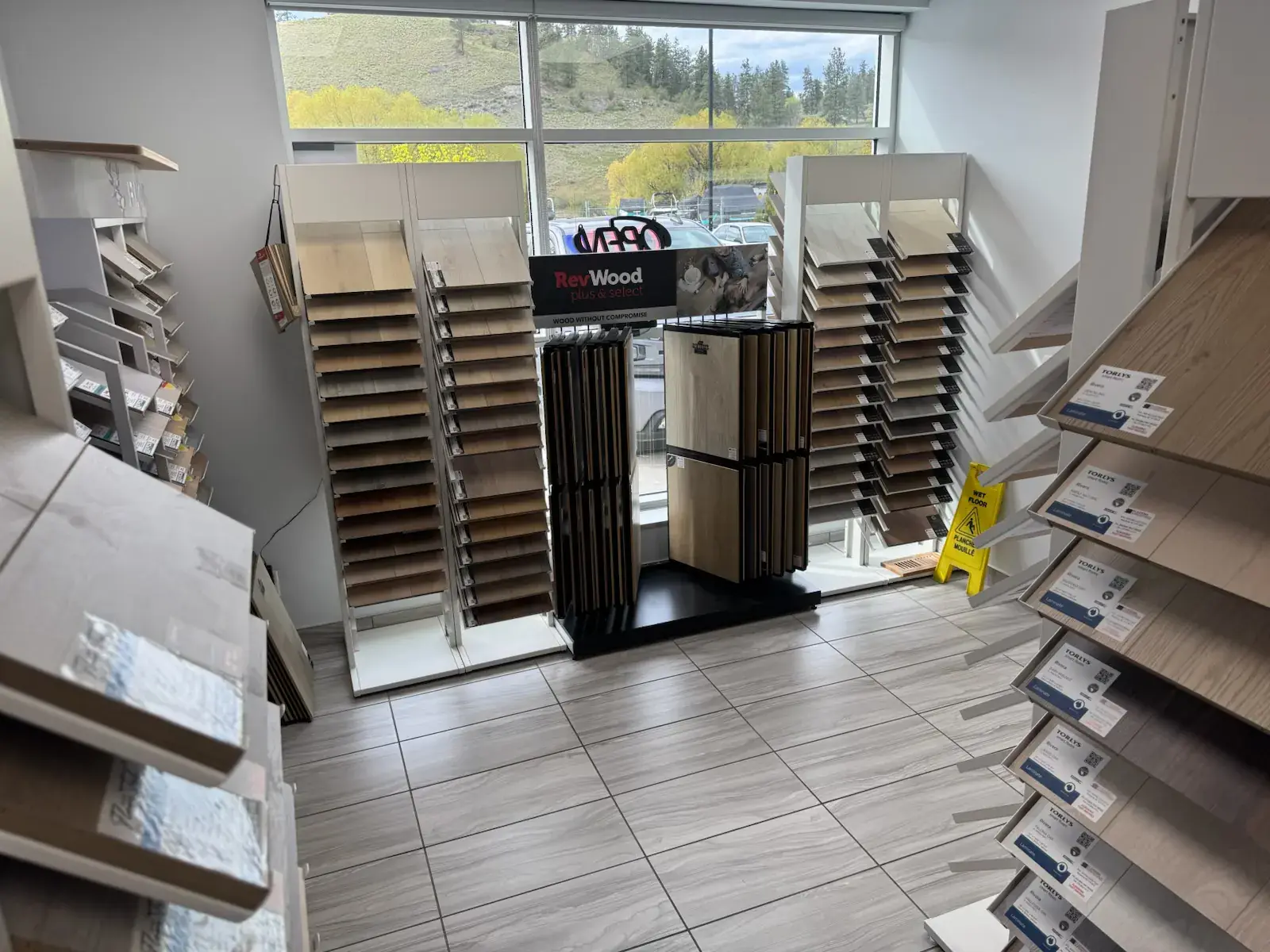 Vinyl Plank display 5, Kelowna Flooring Superstore showroom