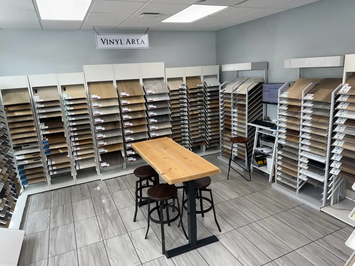 Vinyl Plank display 1 — Kelowna Flooring Superstore showroom