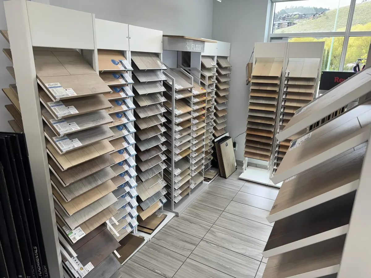Vinyl Plank display 4 — Kelowna Flooring Superstore showroom